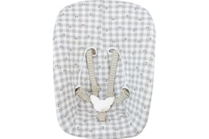 JYOKO KIDS Housse couverture en coton Compatible avec Stokke NewBorn (Picnic Vichy)