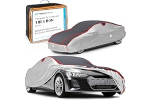 WALSER Bâche de Voiture Anti-grêle Premium Hybrid, Vainqueur du comparatif Très Bon* Housse de Protection Anti-grêle Hydrofuge, bâche Contre la grêle, Couverture de Protection Voiture Taille 1