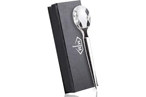 MJM Store Elegant Metal Letter Opener with Gift Box - Beautiful Letter Cutter with Diamond-Styled Grip - Stylish Enveloper Opener - Real Crystal Handle - Without Sharp Edges - A Great Gift