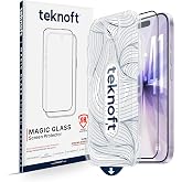 Teknoft iPhone 17 ile Uyumlu Otomatik Hizalama Aparatlı Takılırken Toz Toplama &Ouml;zellikli Ekstra G&uuml;&ccedil;lendirilmiş Lazer Kesim Ek