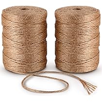 100 étiquettes Cadeaux Kraft Avec Ficelle – 7x4 Cm, Marron | Pour Mariage, Anniversaire, Noël, Artisanat