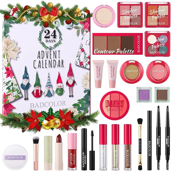 Makeup Revolution Lip Advent Kalender – 25 Full Size Lippenprodukte, Inkl. Lippenstifte & Gloss