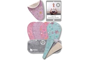 Protege Slip STRING Lavable Bio Coton; Lot de 7 (S) Protège Slip Reutilisable TANGA FABRIQUÉE EN UE; Serviette Hygiénique Lavable sans PUL; pour pertes blanches NE CONVIENT PAS pour les Règles