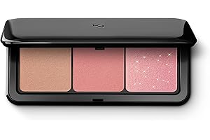 ‎KIKO MILANO KIKO Milano Multi Finish Trio Blush & Bronzer Palette 02 | Gesichtspalette Mit 1 Bronzer Und 2 Rouges Mit Mattem Und Metallischem Finish