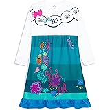 Disney Camicia da Notte Bambina delle Principesse Ariel Cenerentola Rapunzel Jasmine Frozen Camicie da Notte a Manica Corta e