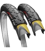 Fincci Gravel Fahrradreifen 700x35c (37-622) - 2er Set Mit Kevlar & Pannenschutz Für E-Bike, Rennrad, MTB