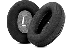 TaiZiChangQin Cuscinetti auricolari di ricambio compatibili con cuffie TaoTronics TT-BH060 TT-BH085 TT-BH090 (cuscinetti in tessuto di aggiornamento)
