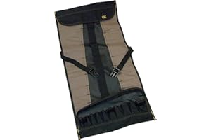 Custom LeatherCraft 1173 32-Pocket Socket Tool Roll Pouch