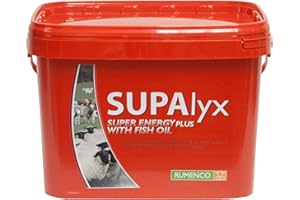 Burnhills Rumenco Supalyx Super Energy Plus With Fish Oil 22.5Kg (RED) Cattle & Sheep Supplement