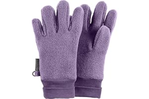 Sterntaler Fingerhandschuh Microfleece mit elastischen Bündchen – Warme Kinder Handschuhe – Mädchen Winterhandschuhe - Accessoire für kühlere Tage – lavendel, Größe 3