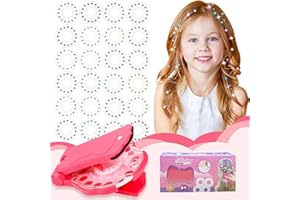 SUFANG Hair Gems Hair Bedazzler Kit Diamond Glitter Hair Machinecon 360 Gemas Herramienta de Peinado de Bedazzler Brillantes para el Multicolore Pelo máquina de Pelo de Diamante para Niña Regalo de