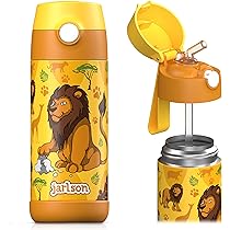 Zaino Asilo Re Leone 3D Con Simba, Per Bambino, Azzurro E Giallo, 36x26x11 Cm, Poliestere, Con Tasche Laterali Per Borraccia, Leggero E Resistente