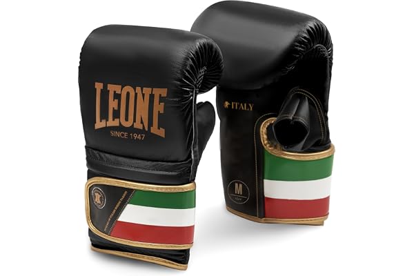 LEONE 1947, Gants de Sac Italie, Adulte Unisexe, Noir, L, GS090