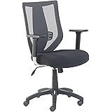 Amazon Brand - Movian High Back Mesh Desk Chair Height Adjustable 61 x 67.3 x 99.1 cm Black