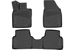 ‎WALSER WALSER XTR Gummi Fussmatten Auto für VW ID.3 2019-Heute, 100% passgenaue Auto Fußmatten, robuste Universal Fußmatte Auto, Gummimatten Auto, Auto Fussmatten Gummi, Auto Gummimatten