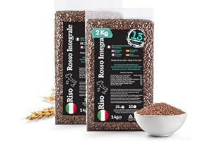 Riz rouge complet italien 2 kg – Sans gluten, riche en fibres et antioxydants – Croquant et parfumé – Cultivé en Piémont – Idéal pour une alimentation saine et équilibrée | 13 di Ilaria