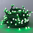 Lexton 40 LED Power Pixel Serial String/Fairy Light | Plug Sourced | Suitable for Home & Outdoor Decoration, Diwali, Christmas, Ramadan, Wedding, Party, Festival (Pack of 1, Green)