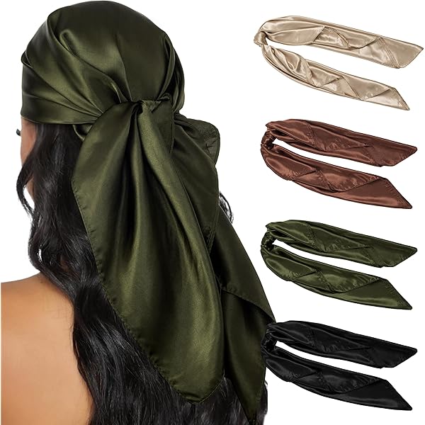 Bandana Floreale 53x53 Cm In Cotone – Sciarpa Multiuso Per Capelli, Fascia, Copricollo – Donna E Uomo