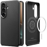 Spigen Galaxy S26 Plus ile Uyumlu Magnet Kılıf Liquid Air Mag Fit Matte Black - ACS11043