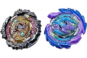 Hasbro Beyblade Burst QuadDrive, Pack de 2 toupies de compétition Wrath Fafnir F7 et Berserk Linwyrm L7