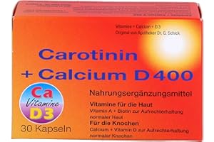 DR. SCHICK GMBH Carotinin+Calcium D400 Kapseln, 71 g