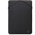 HP Protective Reversibile Sleeve per Notebook fino a 15.6, design reversibile, Grigio/Malva