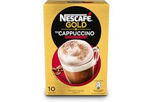 NESCAFÉ Gold Typ Cappuccino Décaféiné - Sticks (4 x 10 x 12,5g)