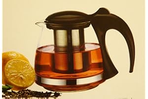 Flórina Milton Premium Théière en verre avec infuseur – 750 ml