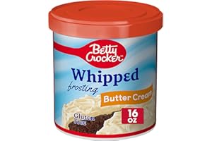 Betty Crocker Crème de glaçage au beurre fouetté, sans gluten, 355 ml