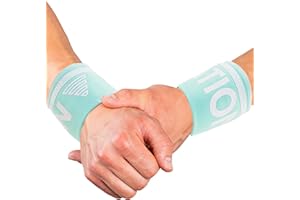 GORNATION® Wrist Wraps | 2x Premium Wrist Support (Pair) for Functional Fitness, Calisthenics & Weightlifting | Gym Accessories for Men & Women | Left & Right (Premium Mint)