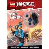 LEGO&reg; NINJAGO&reg;: Nya's Powers Activity Book (with Nya LEGO minifigure and mech)