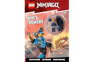 BUSTER BOOKS LEGO® NINJAGO®: Nya's Powers Activity Book (with Nya LEGO minifigure and mech)