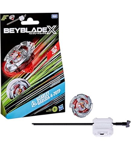 DEZAWRTY Beyblade X Set - Lance Knight Kreisel Mit X String Launcher