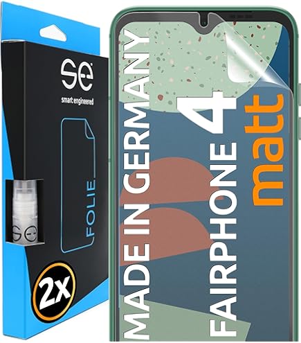 Schutzfolie Für Fairphone 4 Folie Anti-Shock