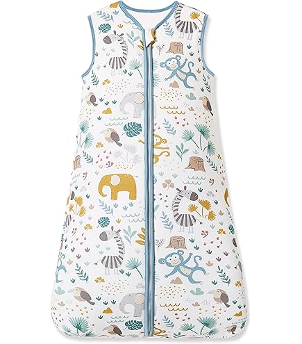 MIKAFEN Babyslaapzak voor de winter met voeten 2,5 TOG - 100% katoen, kinderwinterslaapzak voor jongens en meisjes,105-115cm 4-5 jaar,Dinosaurus
