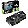 Asus Dual GeForce RTX 2060 EVO OC Edition Scheda Grafica, 12GB GDDR6, PCIe 3.0, HDMI, DisplayPort, DVI, Due Ventole Axial-Tec