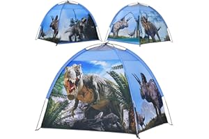 Ai-Uchoice Kids' Dinosaur Discovery Play Tent,Dinosaur Playhouse Indoor Outdoor kids Tent Foldable Tents Game Party Birthday Toy for Children Toddler Baby Gift
