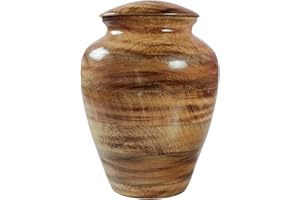 EMPORIUM CRAFTS Urnes funéraires pour cendres humaines pour adultes, hommes et femmes, boîte et cercueil pour cendres, hommes, femmes, enfants, grandes urnes funéraires pour cendres (A)