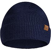 DANISH ENDURANCE Soft and Stretchy Merino Wool Beanie Hat