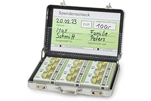 Darlena 60. Geburtstag Mini Geldkoffer als Geldgeschenk - Lustig Gutscheine oder Geld verschenken - Lustige Geschenke zum 60 Geburtstag (Frau & Mann), Geburtstagsgeschenk zum 60er