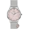 RADLEY Ladies Silver Stainless Steel Mesh Strap Watch RY4531A