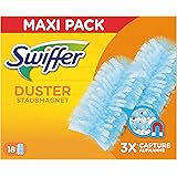 Swiffer Duster Ricambi per Piumino Catturapolvere, Catturano e Intrappolano fino a 3 Volte più Polvere e Peli Rispetto a un P
