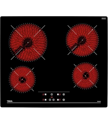 HYUNDAI – Plaque Vitrocéramique Domino 2 Foyers 3000W 9 Puissances – Touche Tactile – Easy Mobilier