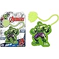 JA-RU Marvel Spiderman & Hulk Sticky Hands Stretchy Snap Toys (1 Hulk Pack) Superheroes Stretchy Hands. Bulk Birthday Toy Supplies for Kids, Pinata Filler, Stocking Stuffers B-6809-1