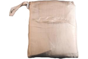 Terrapin Trading Ltd Fair Trade Oriental Silk Double Sleeping Bag Liner - choice of colours (white)