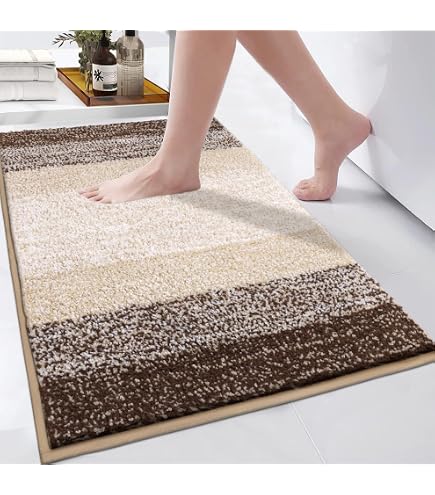 Tappeto Da Bagno Rotondo RugVista Breeze - ∅70cm, Pelo Corto, Antiscivolo, 100% Cotone, Lavabile A 30°C
