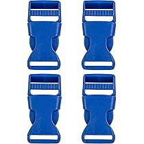 60-teiliges Set Kunststoff-Klickverschlüsse – 29x15 Mm, Schwarz | Für Rucksäcke, Hundeleinen, Taschen & Bastelprojekte