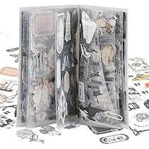 Set 75 Fogli Carta Scrapbooking Vintage - Con Bordi In Pizzo, Per Diari