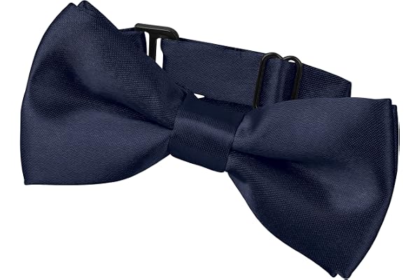 BomGuard nœud papillon enfant – brillant, pré-noué, réglable – accessoire élégant pour mariage, communion et cérémonie