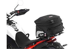 ‎QBAG QBAG Hecktasche ST07 Abnehmbar 10-16L Stauraum Motorrad & Roller schwarz
